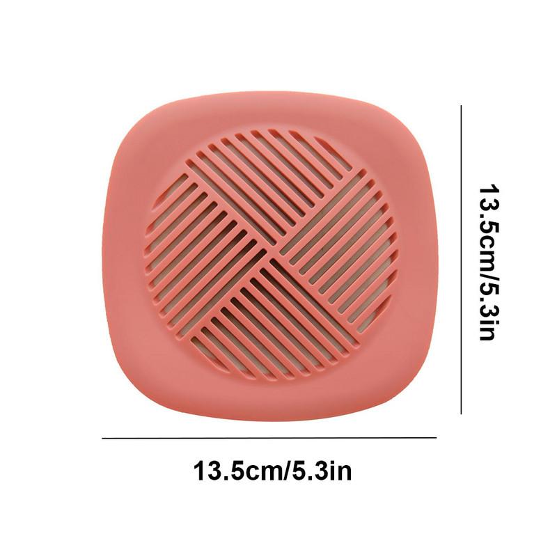 5,3-inčni silikonski odvod tuša Hvatač dlačica Kupaonski umivaonik Silikonski odvod umivaonika Cjedilo Kade Podni filtar Čep za dezodorans