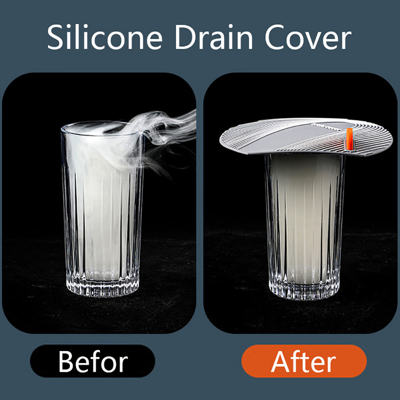 Капак за оттичане Баня Уловител за косми Дезодорант Подложка Капак за цедка за мивка Универсален ralo cozinha filtro drenaje vidange baignoire