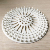 Практичен кръгъл добро уплътнение Пластмасов подов отвод за баня Дезодорант Подложка Уловител за коса Филтър Капак за оттичане на дезодорант Анти-запушване