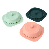 E9LD Hair Catcher Издръжливи силиконови капаци за оттичане на душ Лесен за инсталиране и почистване Костюм за вана в баня и кухня