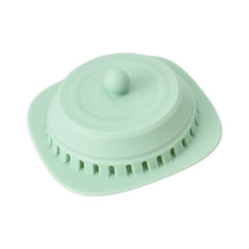 E9LD Hair Catcher Издръжливи силиконови капаци за оттичане на душ Лесен за инсталиране и почистване Костюм за вана в баня и кухня