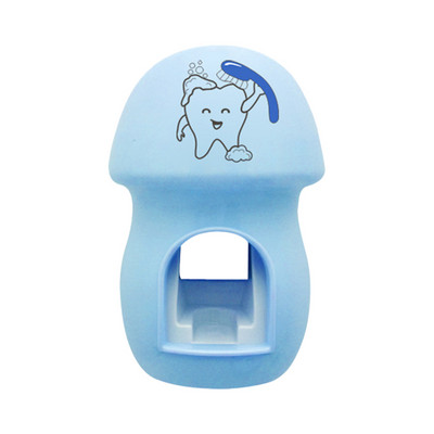Автоматична изстисквачка за паста за зъби Детски стил Сладък мързелив артефакт Дозатор с шаблони на зъби Нова розово синя форма на гъба 2020 г.