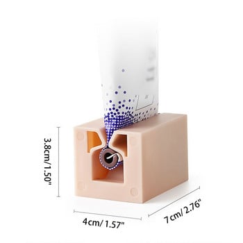 Οδοντόκρεμα Squeezer Rolling Tube Οδοντόκρεμας Squeeer with Frosted Handles Θήκη οδοντόκρεμας Βάση οργάνωσης μπάνιου