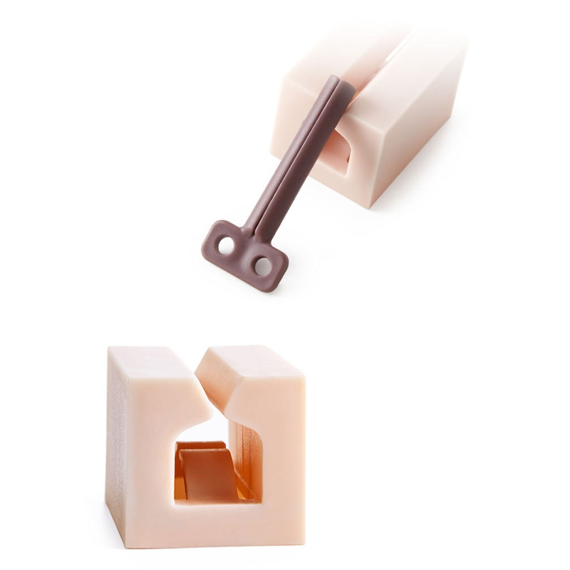 Тръба за изстискване на паста за зъби Изстисквачка за паста за зъби с матирани дръжки Поставка за паста за зъби Органайзер за баня