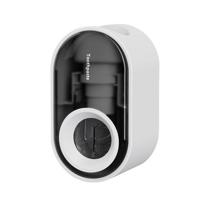 Изстисквачка за паста за зъби за монтиране на стена Видим автоматичен дозатор за паста за зъби с лепкава вендуза Душ Баня