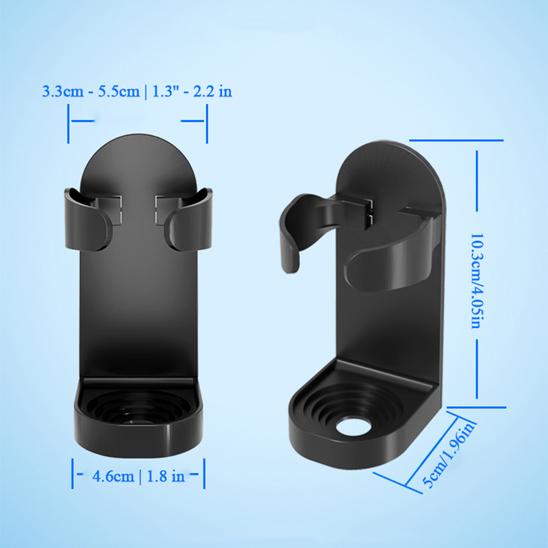 Скоба за електрическа самобръсначка Рафт без дупки Рафт за съхранение Рафт за инструменти за красота Без дупки Издръжливи консумативи за баня