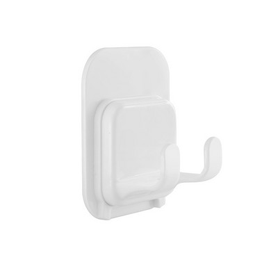 Поставка за бръснач без пробиване Залепваща кука Рафт за самобръсначка Баня Окачен на стена Душ Щепсел за съхранение Кухненска закачалка за халат