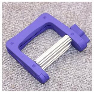 Коса метално изстискване устройство за паста за зъби изстискване крем за коса крем за ръце пигмент мехлем крем лепило изстискване държач за инструменти