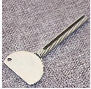 Коса метално изстискване устройство за паста за зъби изстискване крем за коса крем за ръце пигмент мехлем крем лепило изстискване държач за инструменти