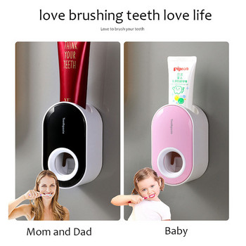 Αυτόματη οδοντόκρεμα Squeezer μπάνιου Τουαλέτα Lazy Toothpaste Rack Creative Home Squeeze Toothpaste Device