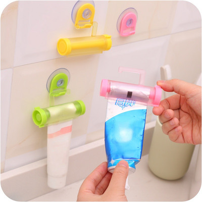 Βεντούζα Roll Hook Squeezing Toothpaste Dispenser Squeezer Θήκη οδοντόκρεμας Dispenser Αξεσουάρ μπάνιου