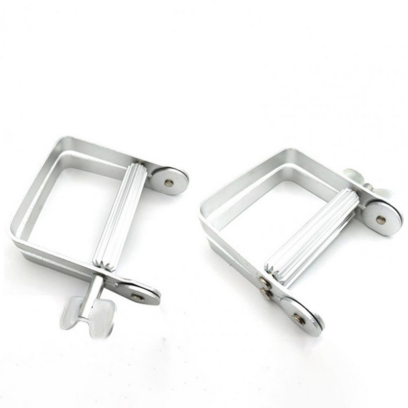 Дозатор за паста за зъби Многофункционален лесен за използване Инструмент за изстискване на маслена боя от алуминиева сплав за паста за зъби