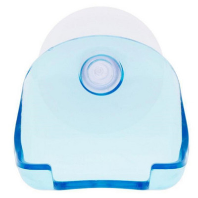 Skutimosi priemonės dantų šepetėlio laikiklis Prausimo kambario sieninis siurbimo puodelis Kabliukas skustuvas Vonios plastikinis mėlynas pilkas skustuvo laikiklis Užtepkite