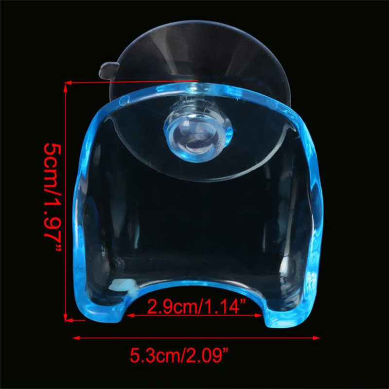 Skutimosi priemonės dantų šepetėlio laikiklis Prausimo kambario sieninis siurbimo puodelis Kabliukas skustuvas Vonios plastikinis mėlynas pilkas skustuvo laikiklis Užtepkite