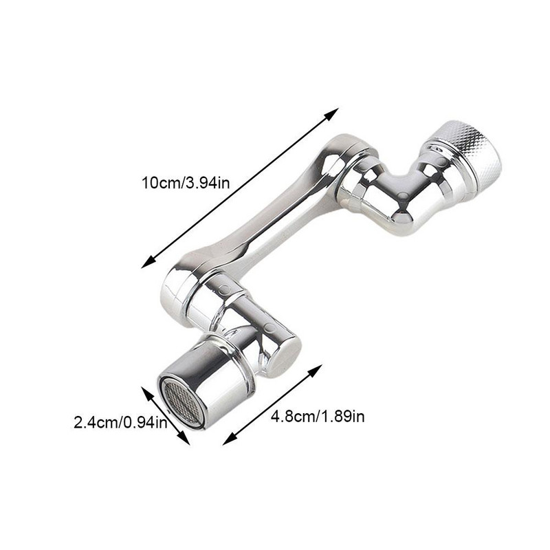 Многофункционален удължител за кран, въртящ се на 1080 градуса механичен филтър за ръка, резервоар за вода, кран, резервоар за вода с мехурчета, аксесоари