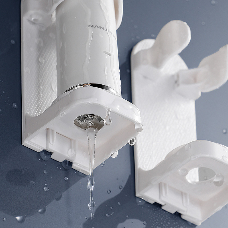 Електрическа самобръсначка Бръснач Стенен държач Без следа Стойка за четка за зъби Поставка Спестяващ място Държач за съхранение Аксесоари за баня