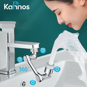 1080 Въртящ се удължител Разпределителен филтриращ кран Разпръсквателна глава Универсален кран за баня Разширителен адаптер Аератор Удължител за кран