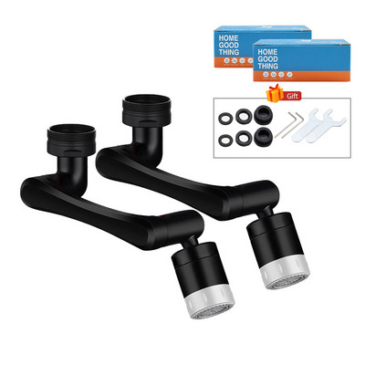 1/2 бр. Меден универсален удължител за аератор за кран Филтър против пръски Кран Адаптер за дюза за барботер Кухненска пръскачка за спестяване на вода