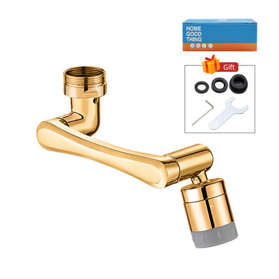 1/2 бр. Меден универсален удължител за аератор за кран Филтър против пръски Кран Адаптер за дюза за барботер Кухненска пръскачка за спестяване на вода