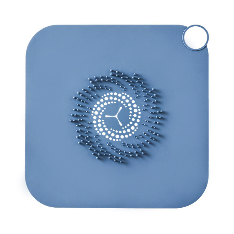 Голям силиконов уловител за косми Филтър Капак на подовия канал Запушалка за мивка Мивка Цедка Запушалка против блокиране Аксесоари за баня