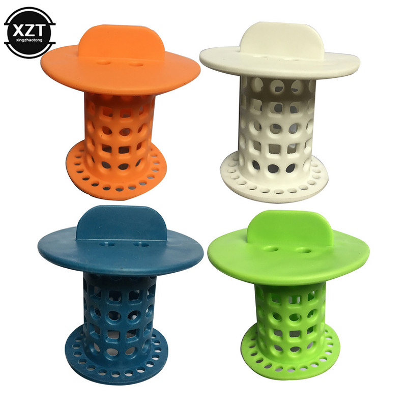 Дренаж за баня Уловител за косми Запушалка за баня Цедка за мивка Филтър Устройство за драгаж за канализация Душ Запушалка за коса Аксесоари за баня