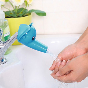 Lovely Cartoon Faucet Extender για Παιδικό Πλύσιμο Χεριών στο Μπάνιο Αξεσουάρ νιπτήρα Κουζίνα Βολικό για βρεφικό πλύσιμο Βοηθός