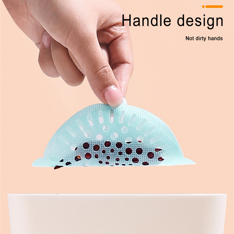 10 бр. Уловител за косми Антиблокиращ подов дренаж Стикер Запушалка Цедка за изтичане на канализация Баня Вана Тоалетна Аксесоари за душ