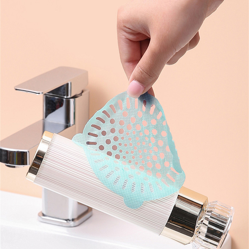 10 бр. Уловител за косми Антиблокиращ подов дренаж Стикер Запушалка Цедка за изтичане на канализация Баня Вана Тоалетна Аксесоари за душ