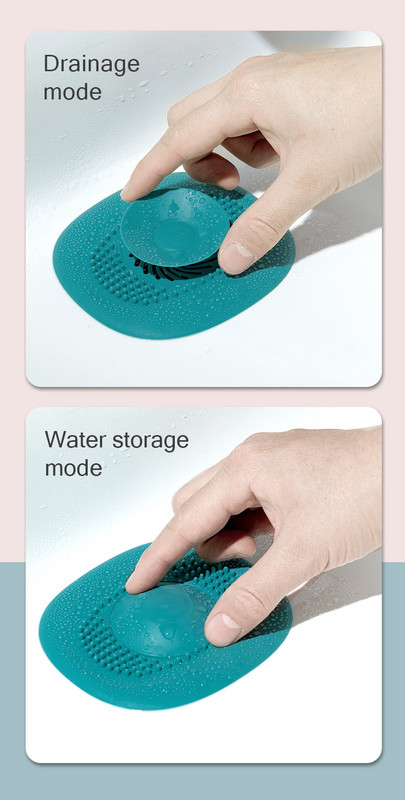 Тапа за кухненска мивка Душ Филтър Капак за оттичане Запушалка Цедка за мивка Отцедник Подов канал Уловител за косми Аксесоар за баня