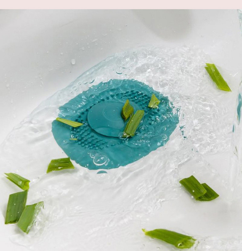 Тапа за кухненска мивка Душ Филтър Капак за оттичане Запушалка Цедка за мивка Отцедник Подов канал Уловител за косми Аксесоар за баня