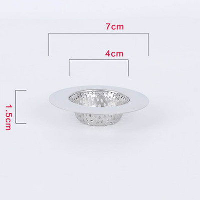 Филтър за кухненска мивка Цедка за мивка Дренажен отвор Филтър Сифон Сифон за отпадъци Коса Запушалка за подов канал Аксесоари за баня