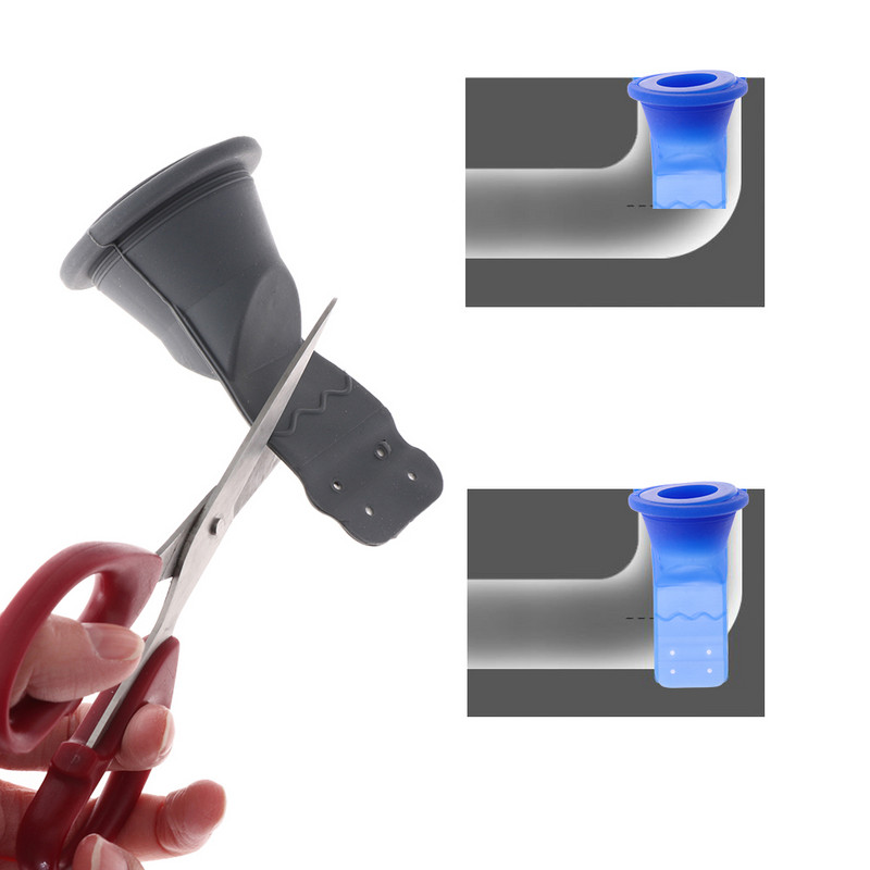 1 бр. Силиконова сърцевина за баня, устойчива на миризми, надолу по водопроводната тръба Draininner Core Кухня, баня, канализация, уплътнение за теч Подобрение на дома