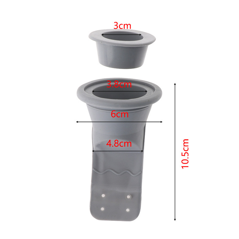 1 бр. Силиконова сърцевина за баня, устойчива на миризми, надолу по водопроводната тръба Draininner Core Кухня, баня, канализация, уплътнение за теч Подобрение на дома