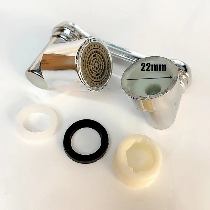 Универсална въртяща се на 1080° глава за разпръскване на кран Адаптер за удължител за кухненски кран Универсална дюза за филтър за пръски Гъвкава пръскачка за кранове