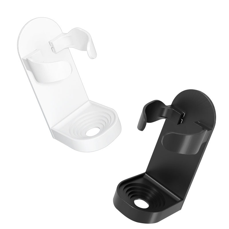 Държачи за електрическа самобръсначка Държачи за бръсначи Стенен държач Без следа Поставка за четки за зъби Рафт Спестяващ място Държач за съхранение Инструменти за баня