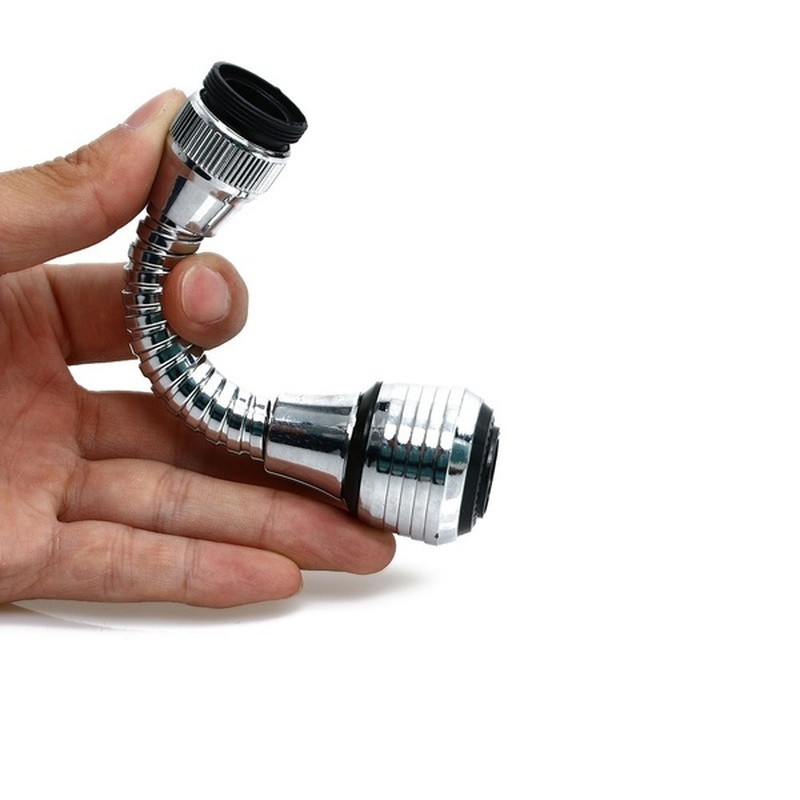 Въртящ се на 360 градуса барботен филтър Кухненска мивка Кран Пръскачка Водоспестяващ аератор Безплатна за огъване Дюза Гъвкави кранове Аератори