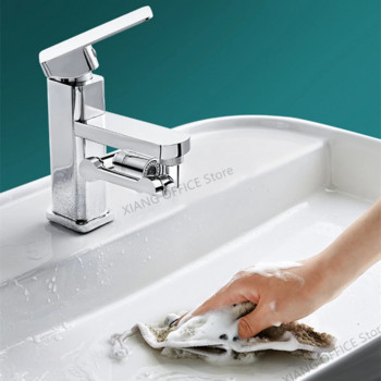 Two Mode 1080° Rotate Faucet Extender Aerator Splash for Kitchen Sink Tap Extend Water Nozzle Faucet Bubbler Robotic Arm 22/24mm