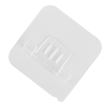 Прозрачен PVC материал Водоустойчив държач за бръснач Стенен перфоратор Безплатна мъжка самобръсначка Кука за съхранение Кухненски органайзер за баня Аксесоари