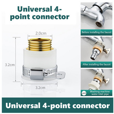 Universalus maišytuvo ilgintuvas 360° laisvai besisukantis lanksti žarna vandens čiaupo prailginimo žarna virtuvės kriauklės praustuvui