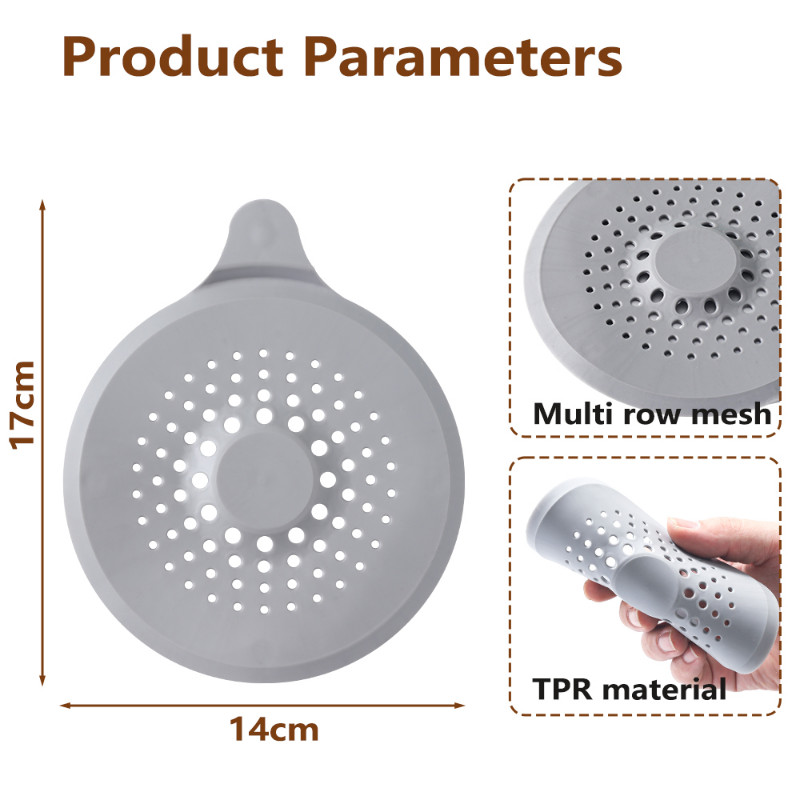 Душ за баня Филтър за коса Кухненска тапа за мивка Филтър за мивка Аксесоари за баня Тапа за подов дренаж Силиконови аксесоари за баня
