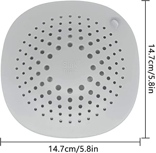 Домакинска кухненска мивка Филтър Душ канал Уловител за косми Запушалка Капак за подов канал за баня Универсална цедка за мивка против запушване