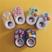 Карикатурен автоматичен дозатор за паста за зъби, артефакт за изстискване на паста за зъби, детска креативна изстисквачка за паста за зъби, безплатна поставка за паста за пробиване