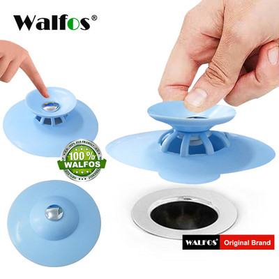 Филтър WALFOS Филтър за мивка за басейн Филтър за коса Дезодорант за канализация Запушване на вана Кухненски инструменти