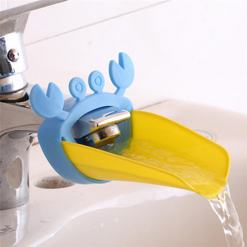 Επέκταση βρύσης για παιδιά μπάνιου Frog Crab Facter που εξοικονομεί νερό Cartoon Kids Baby Wash-hand Baucet Extension Αξεσουάρ μπάνιου