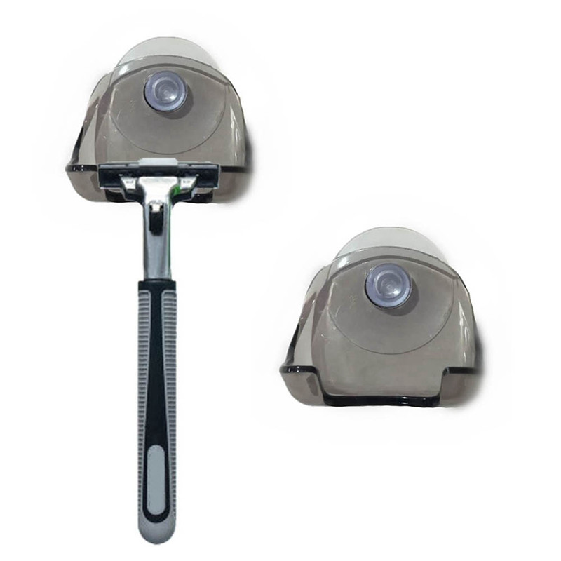 Поставка за бръснач Вендуза Поставка за бръснач Стенна кука Закачалки Смукател за кърпи Аксесоари за баня Самобръсначка Поставка за съхранение