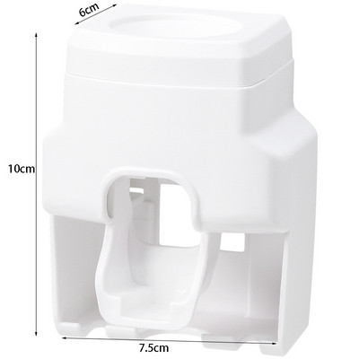 Kreativni zidni nosač Automatski dozator paste za zube Kupaonski dodaci Vodootporni Lazy Cjedilo paste za zube Držač četkice za zube