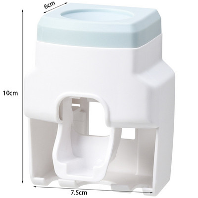 Kreativni zidni nosač Automatski dozator paste za zube Kupaonski dodaci Vodootporni Lazy Cjedilo paste za zube Držač četkice za zube