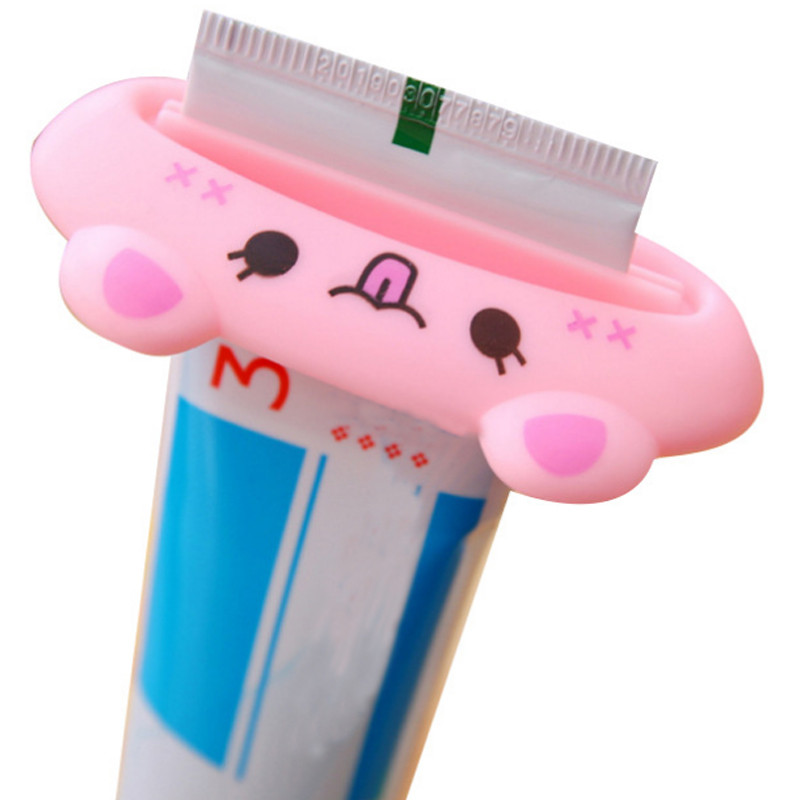 1kom Uređaj za pastu za zube Dozator paste za zube Slatka životinja Cjevčica za pastu za zube Plastični dozator Kupaonski pribor za djecu
