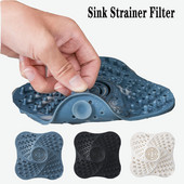 Silikonski umivaonik Filter za kosu protiv blokiranja Poklopci za podne odvode za tuševe Cjedilo za umivaonike Kuhinjski pribor WC alati