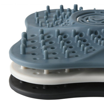 Силиконов филтър за коса за мивка Антиблокиращ душ Капаци за подови канали Цедка за мивка Кухненски аксесоари WC инструменти
